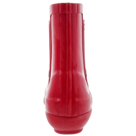 London Fog Ankle Height Rain Boots with Striped Detail - Picture 2 of 10